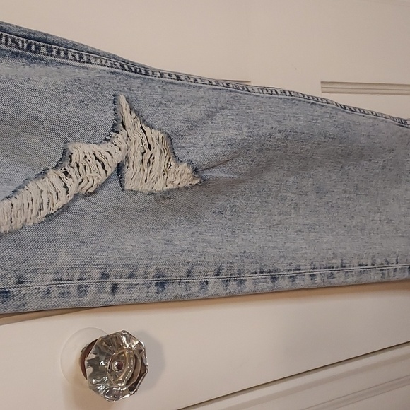 Hudson Jeans Jade High Rise Straight Loose Fit Jeans - Picture 9 of 12